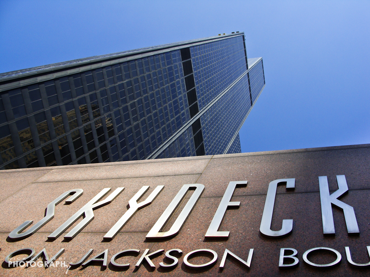 Skydeck signage