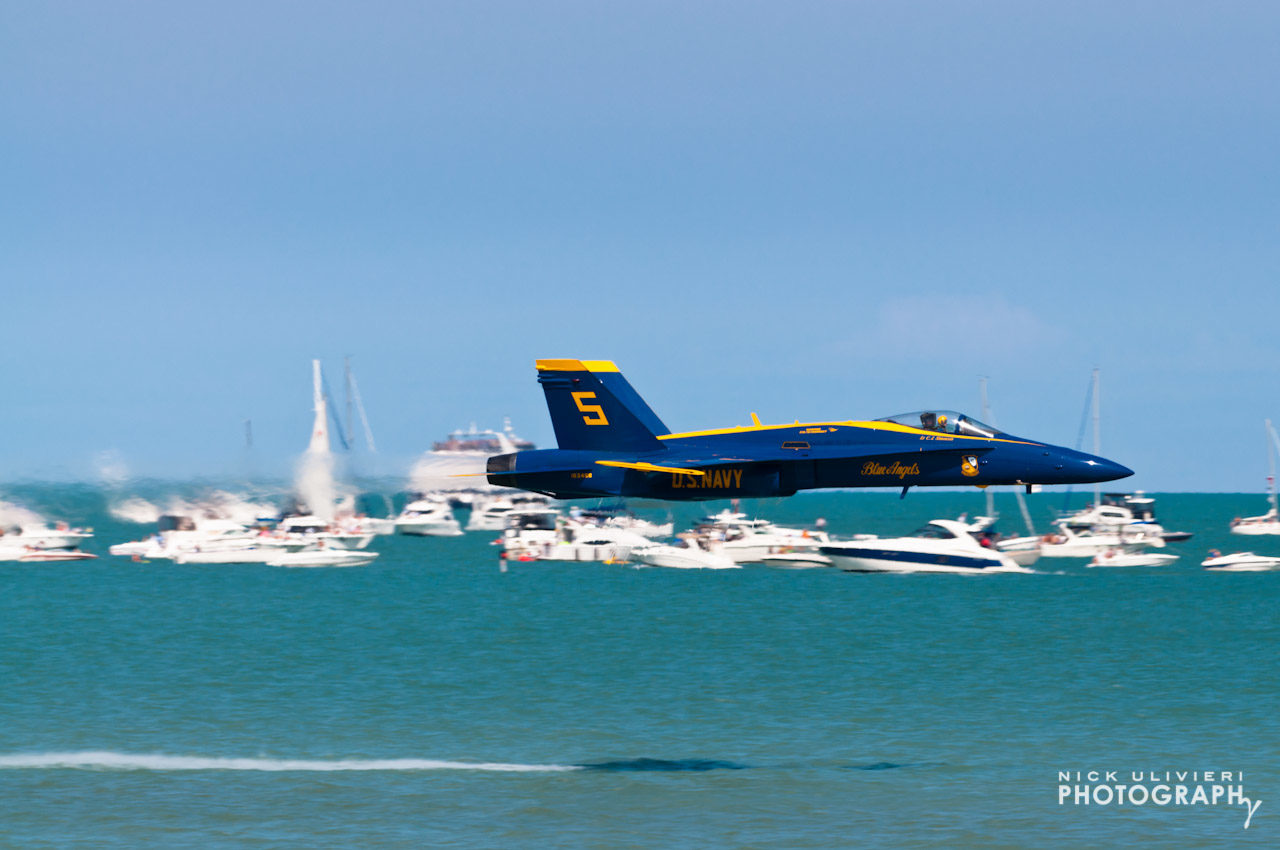 The Blue Angel high speed sneak pass