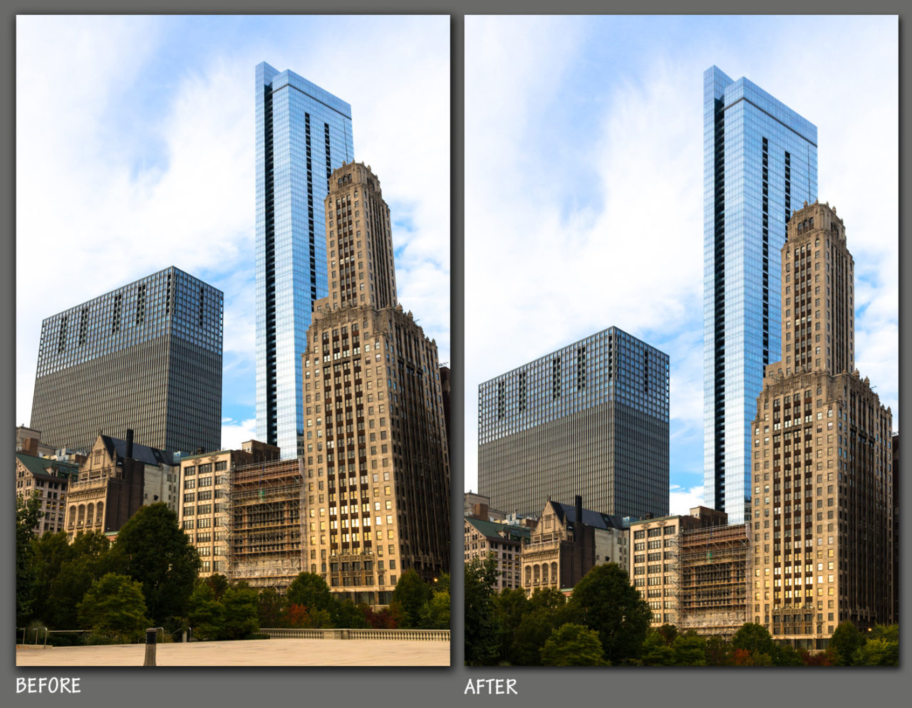 Lightroom Perspective Control 8211 BeforeAfter