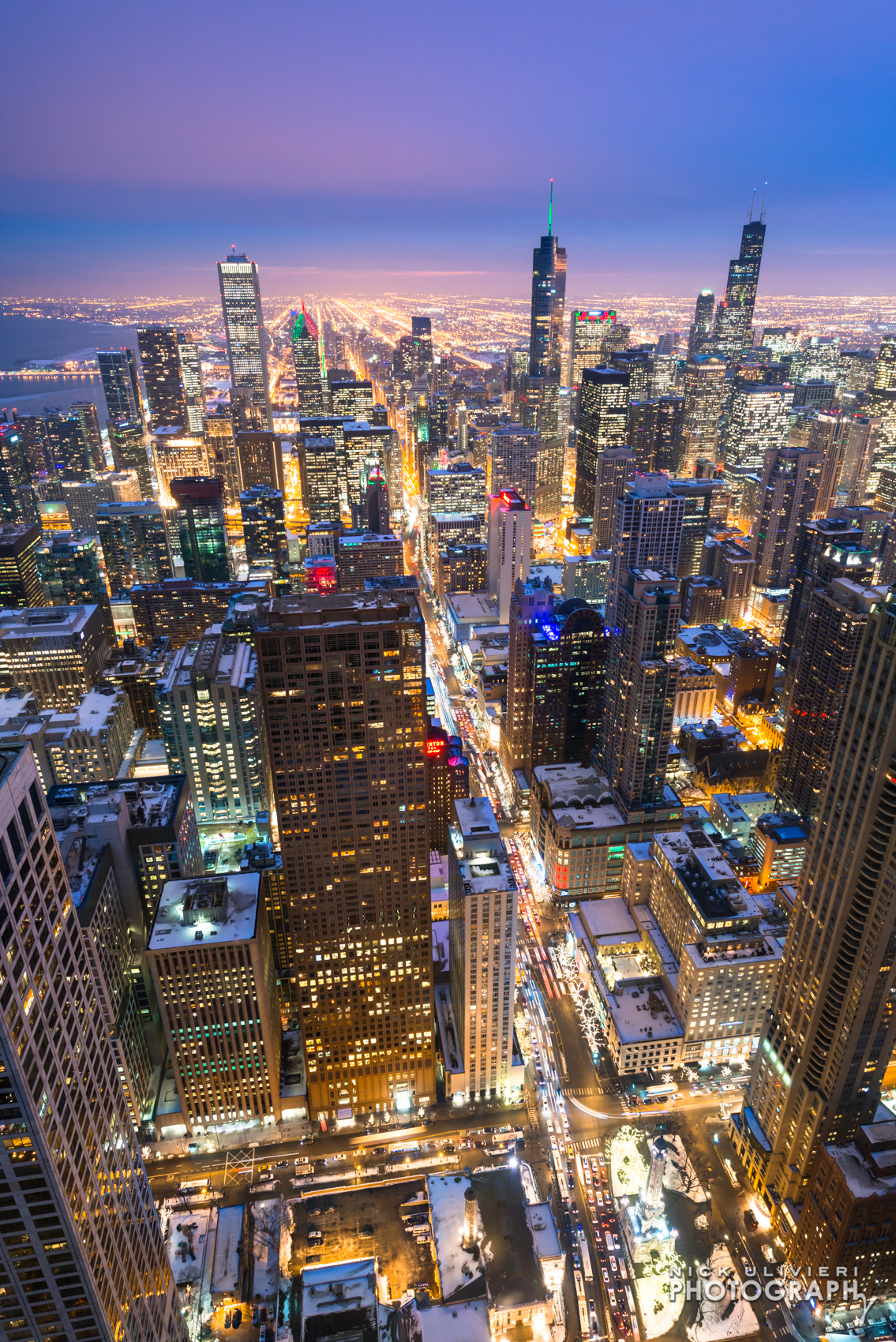 #360WinterSolstice: Sunrise & Sunset from the 360 Chicago Observatory ...