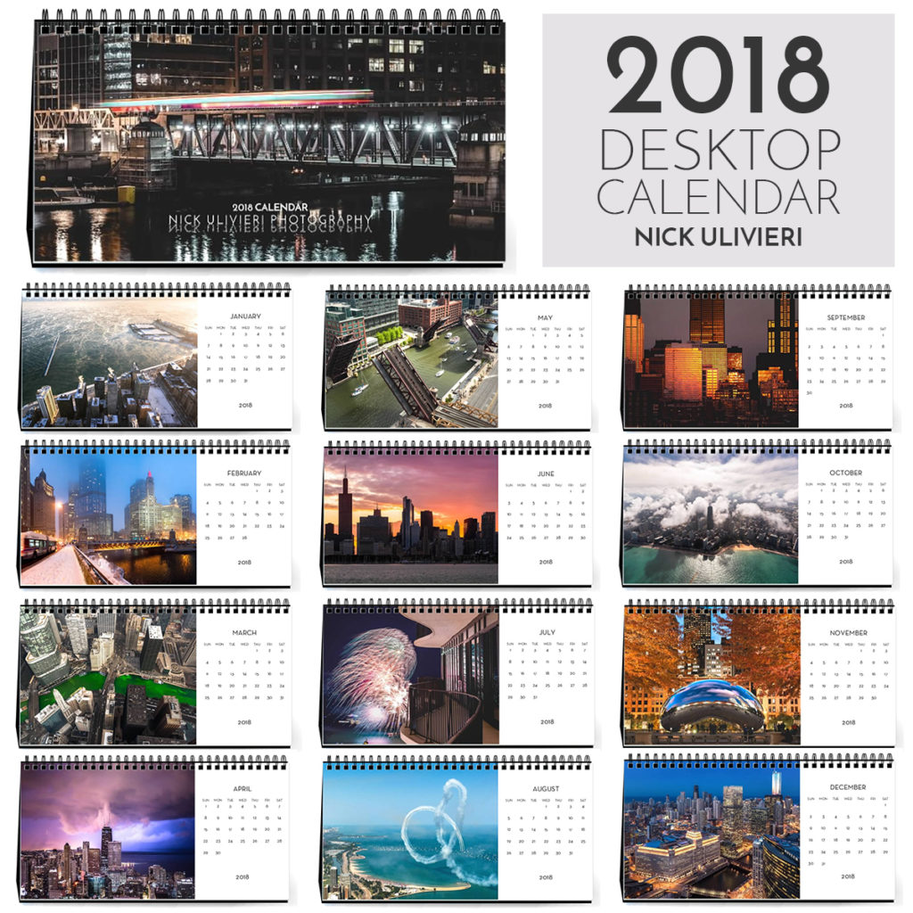 chicago calendar photography