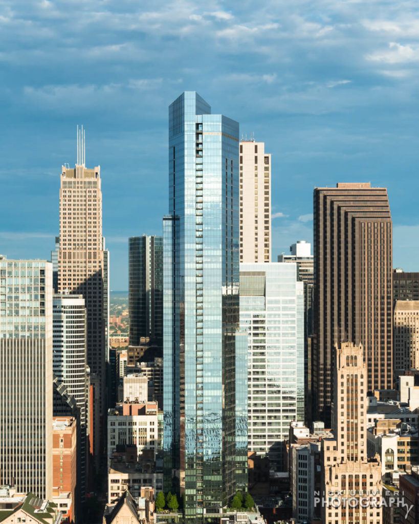 Legacy at Millennium Park aerial