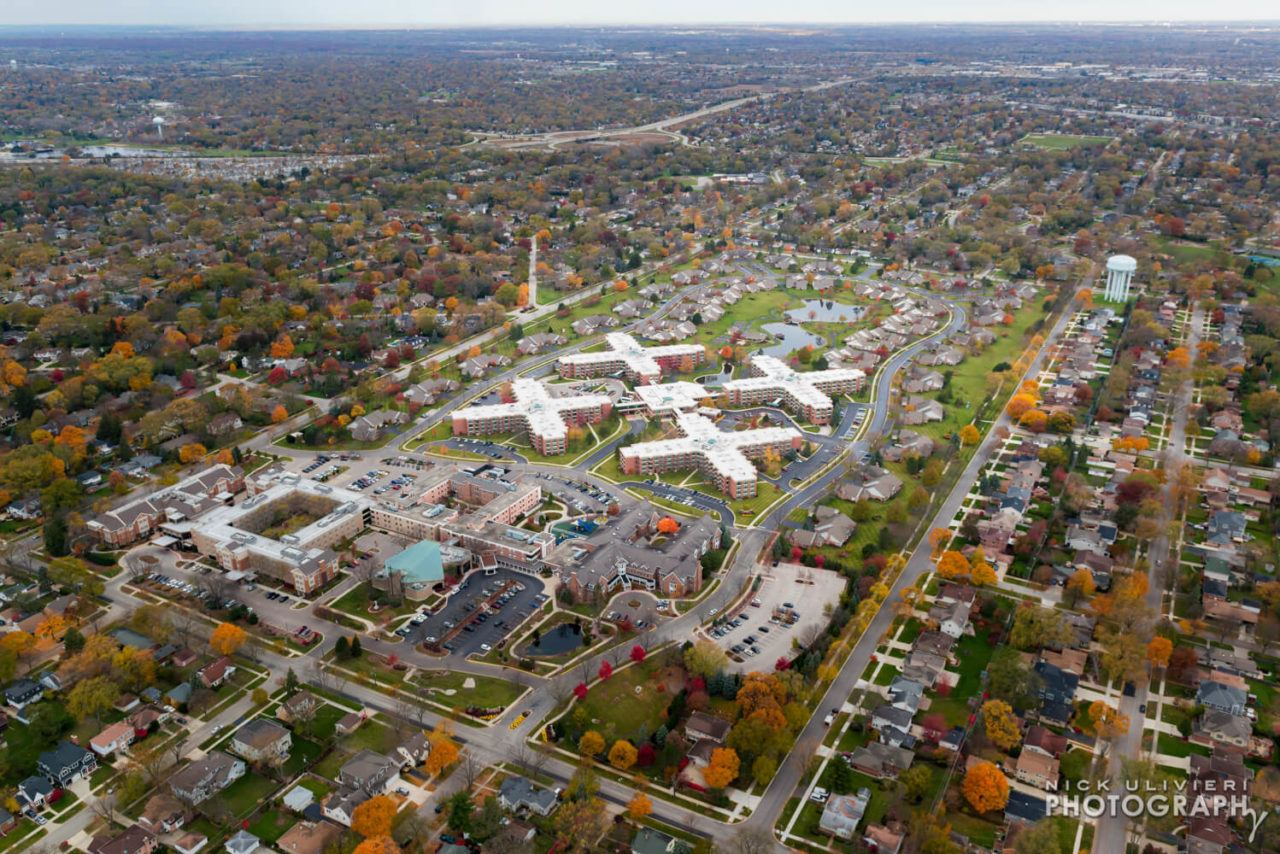 Luther Village aerial  For ownership