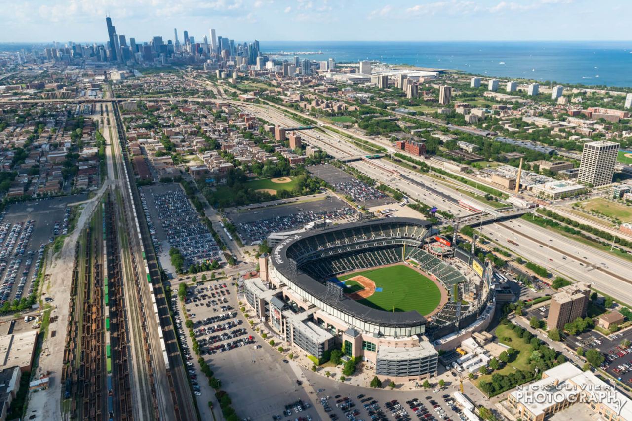 Aerial of Guaranteed Rate Field