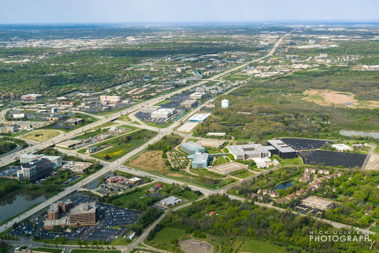 Alcatel Lucent property aerial  For Cushman  Wakefield