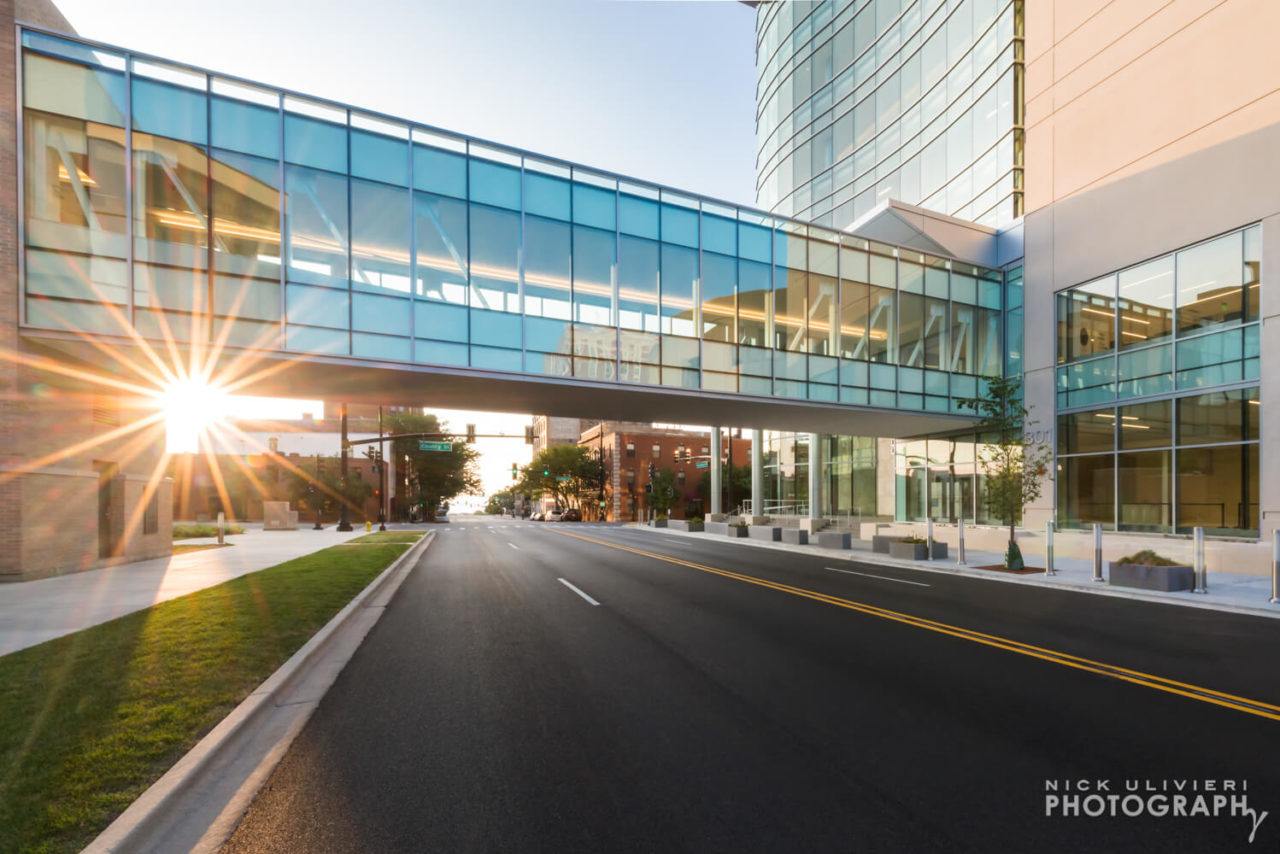 Lake County Courthouse pedway  for Clark Construction and AECOM