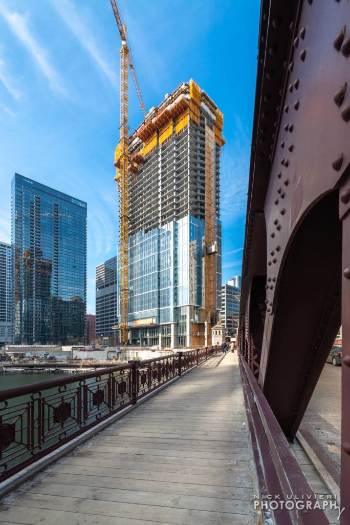 Wolf Point East structure update  For Hines  Walsh Group