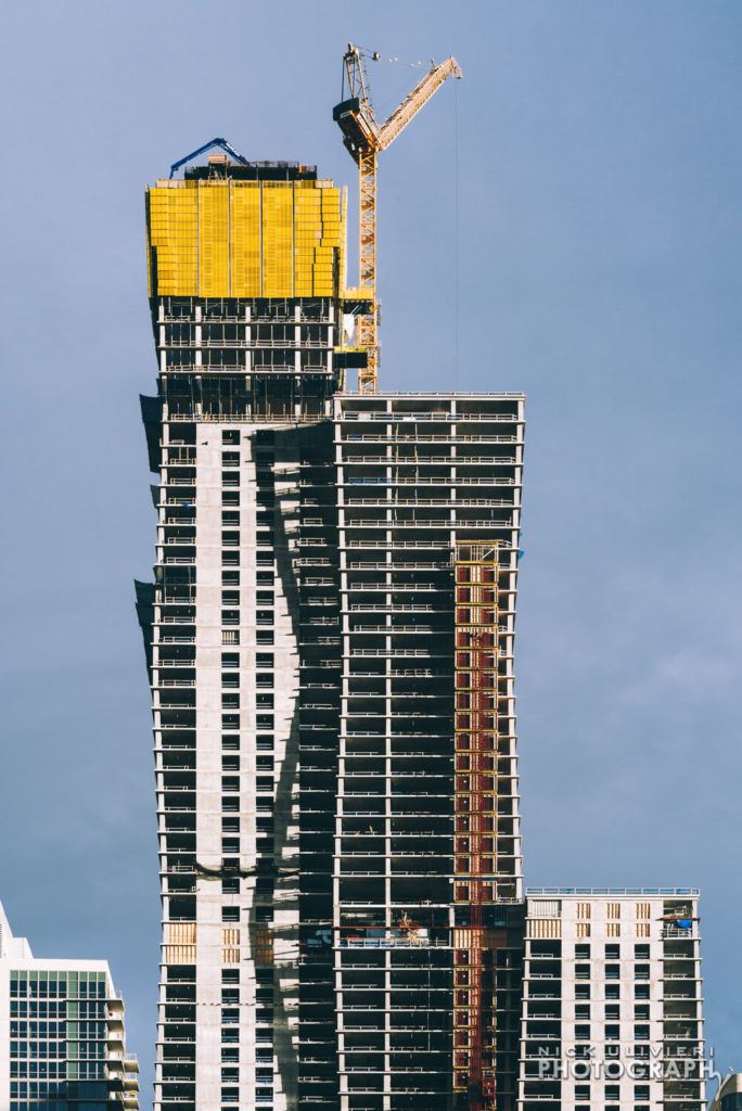 Vista Tower frustum shadow detail