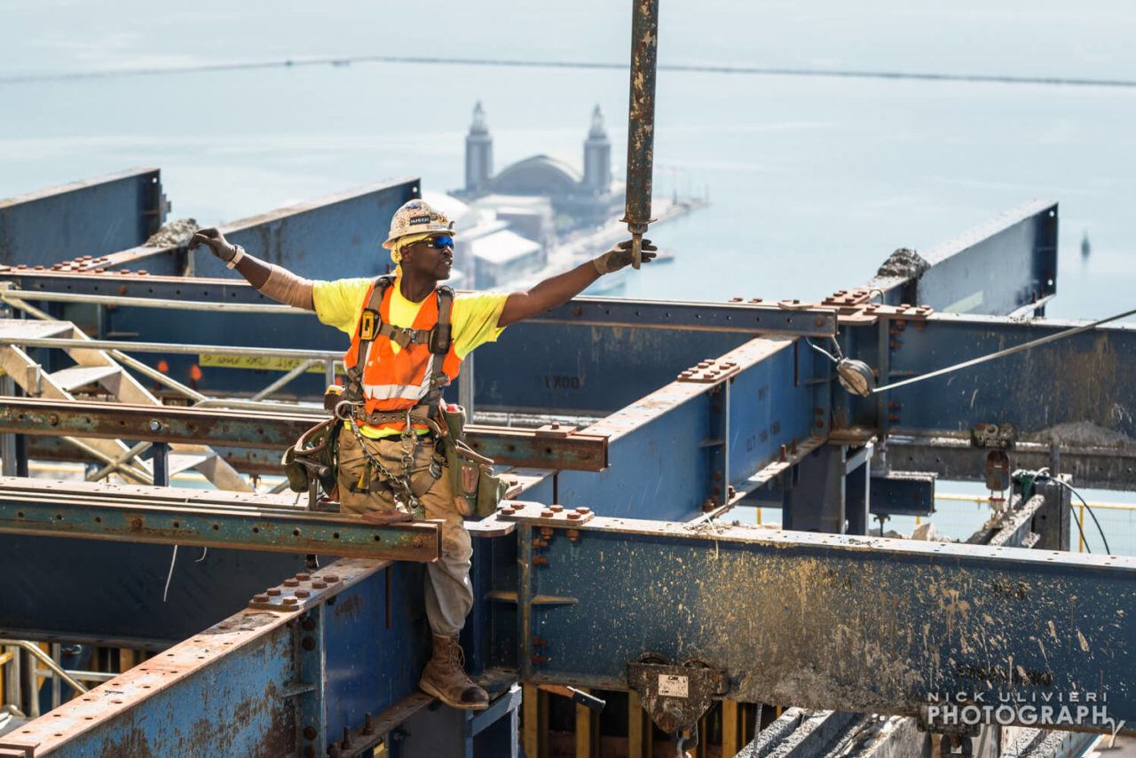 Vista Tower construction  For McHugh Construction