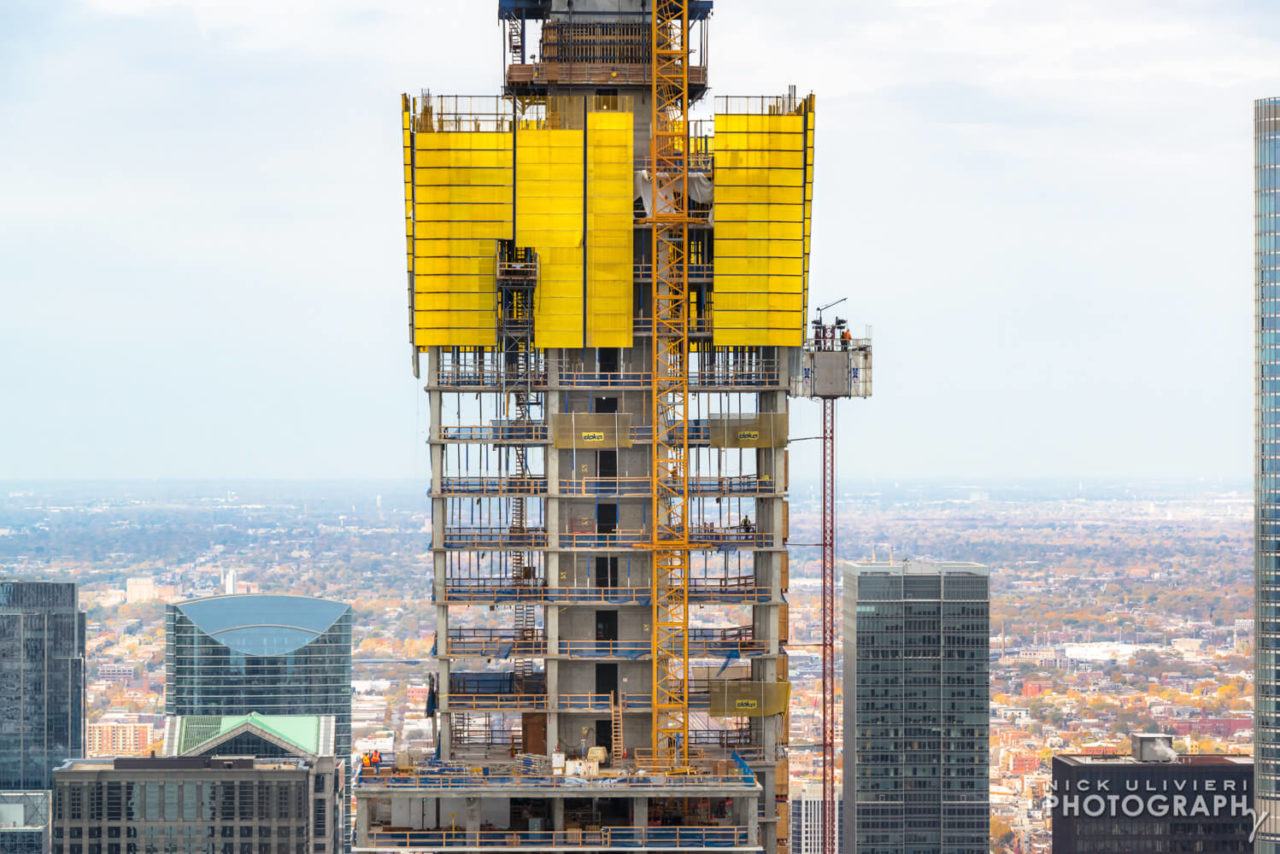 Vista Tower aerial construction update