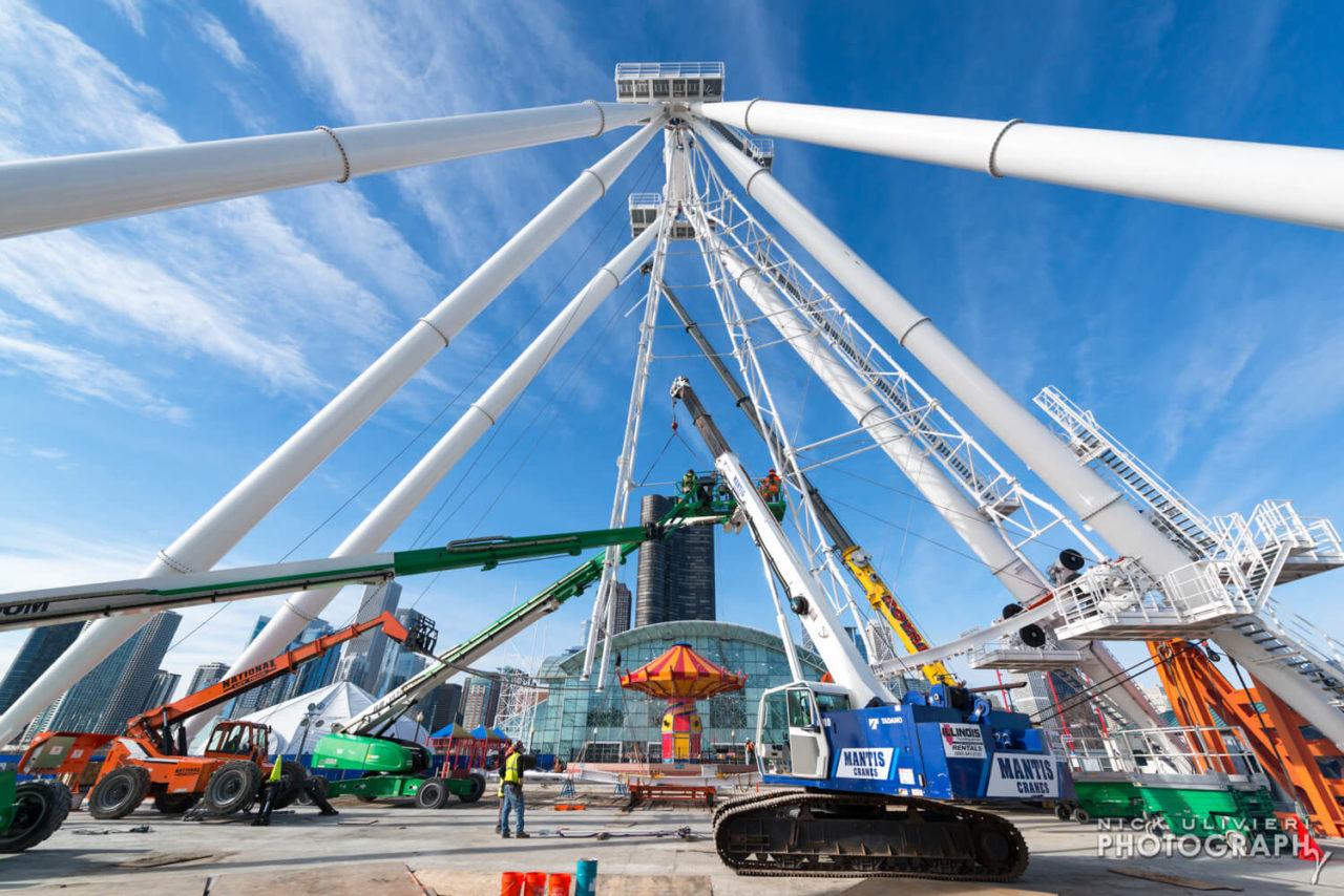 New Navy Pier Ferris wheel  for Navy Pier