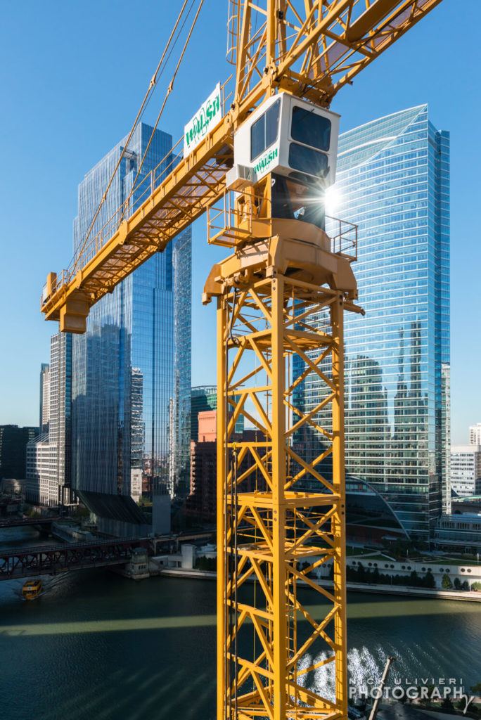 Wolf Point East construction  For Walsh Group