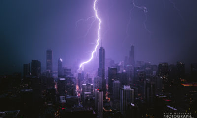 Lighting storm   360 Chicago