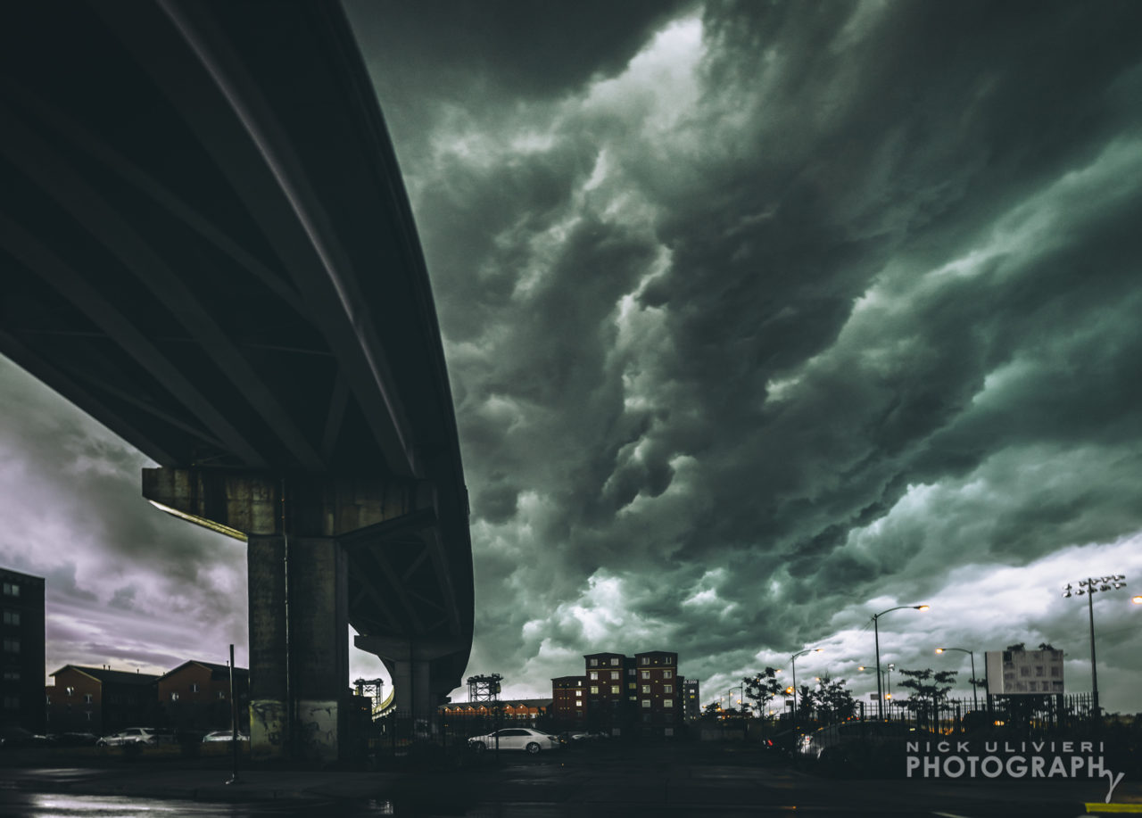 The backside of a shelf cloud The Whale8217s Mouth