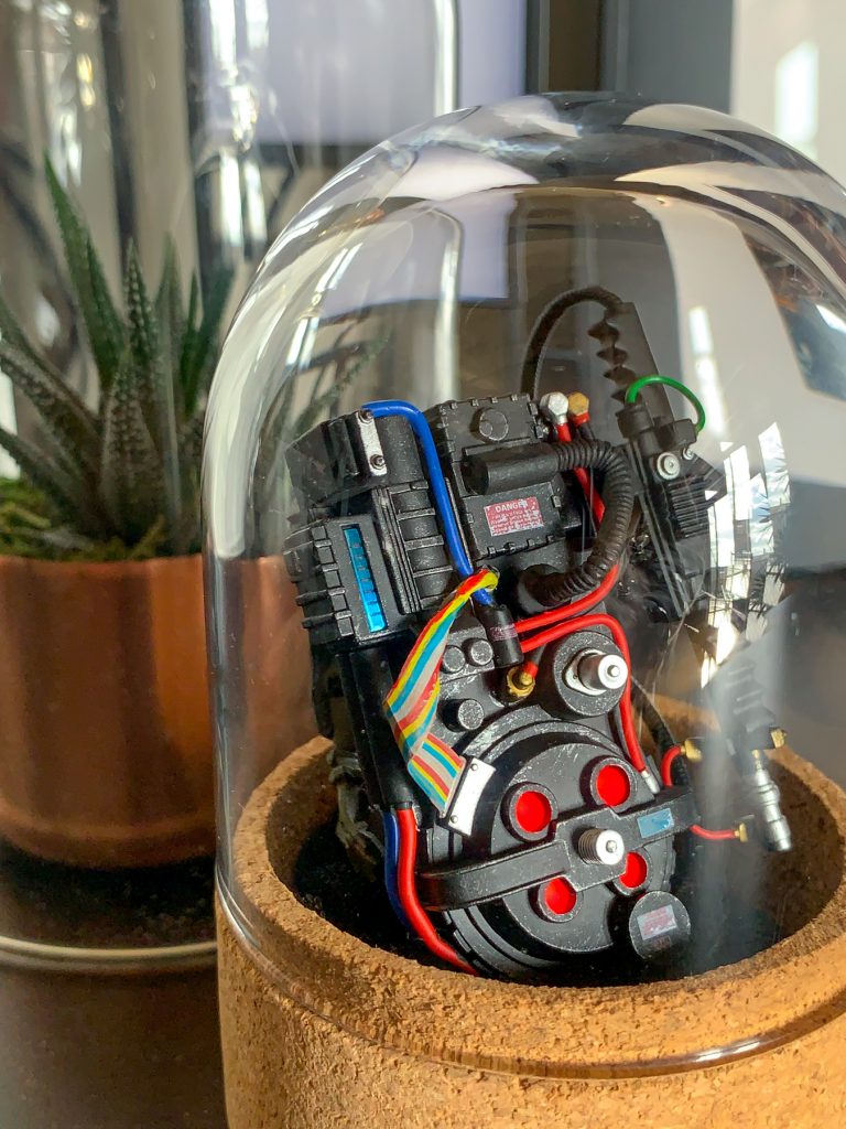 Plain Ghostbusters terrarium photoshoot