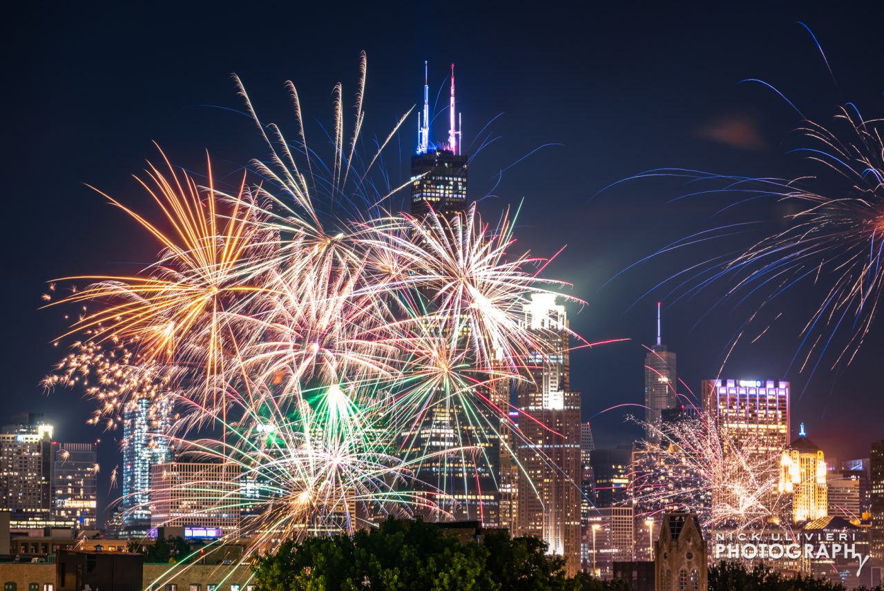 July 4th over Pilsen from Lacuna Lofts