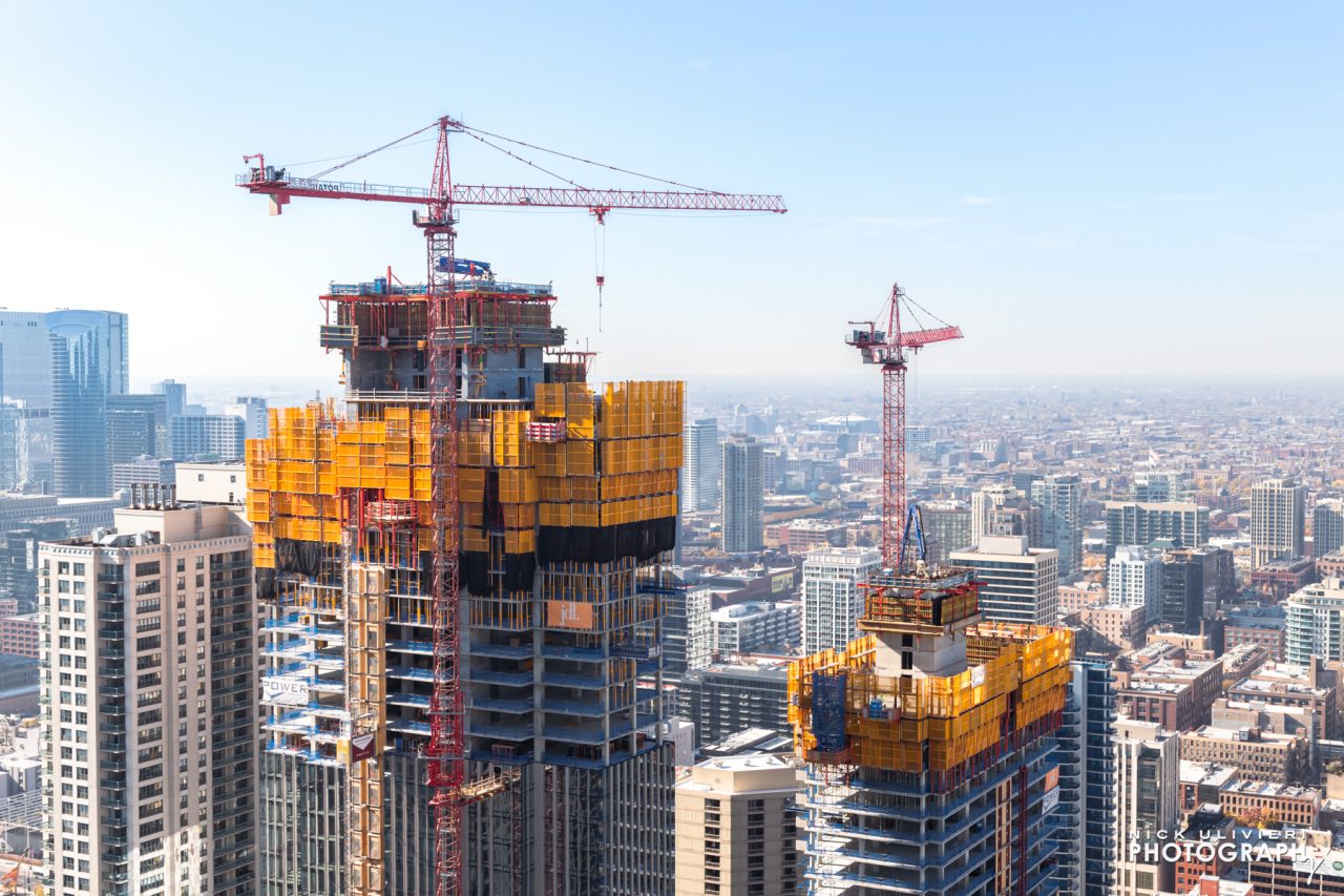 One Chicago Square  Power Construction