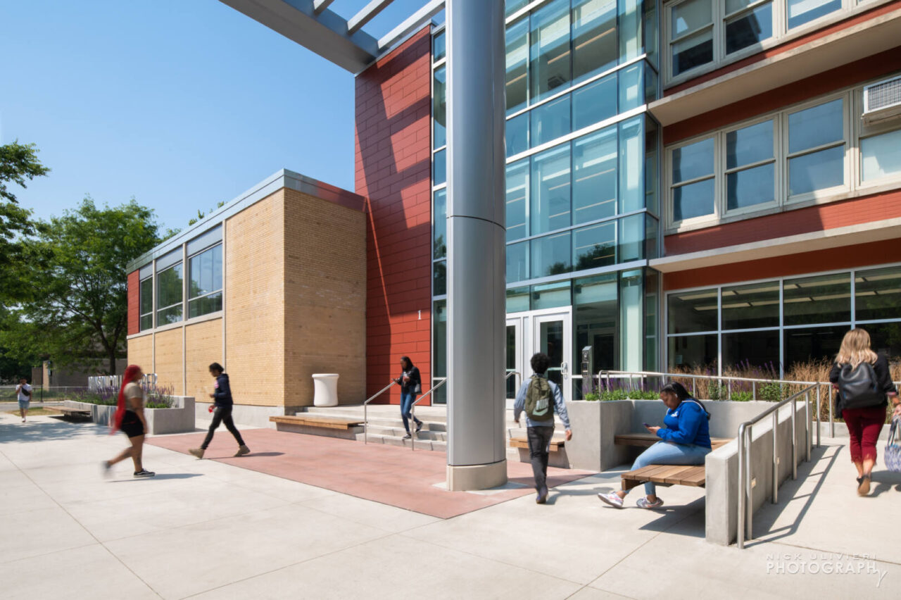 Johnson College Preps plaza